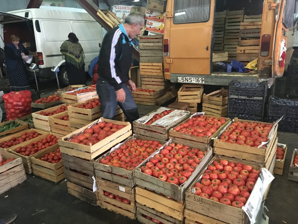 rajčata v Gruzii chutnají jako nikde jinde!
