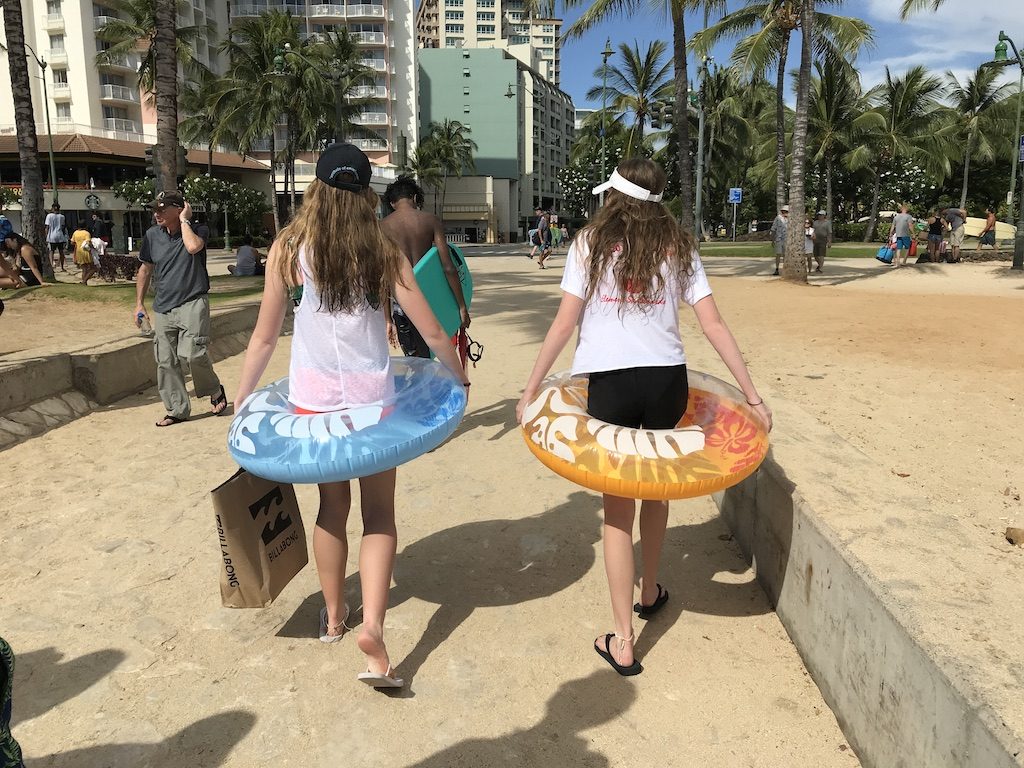 Cestou z Waikiki pláže, Havaj
