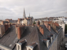 Nantes - střechy domů